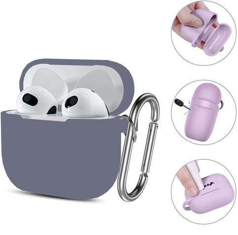 Чохол для навушників  BeCover для Apple AirPods (3nd Gen) Light Purple (707183)