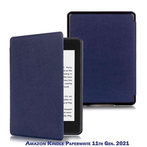 Чохол-книжка  BeCover Smart для Amazon Kindle Paperwhite 11th Gen. 2021 Deep Blue (707203)