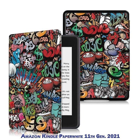 Чохол-книжка  BeCover Smart для Amazon Kindle Paperwhite 11th Gen. 2021 Graffiti (707214)