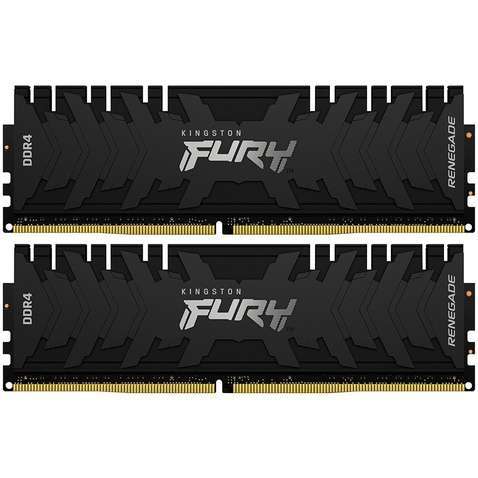 Оперативна пам'ять KINGSTON DRAM 16GB 4600MHz DDR4 CL19 DIMM (Kit of 2) FURY Renegade Black EAN: 740617321913