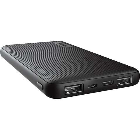 Зовнішній акумулятор (Power Bank) TRUST Primo 10000mAh Black