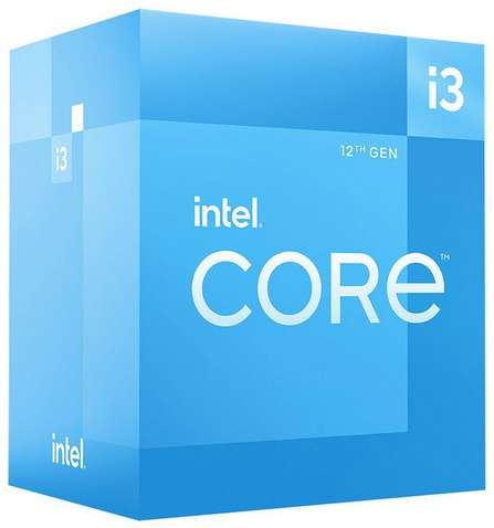 Процесор Intel Core i3 12100 3.3GHz (12MB,  Alder Lake, 60W, S1700) Box (BX8071512100)