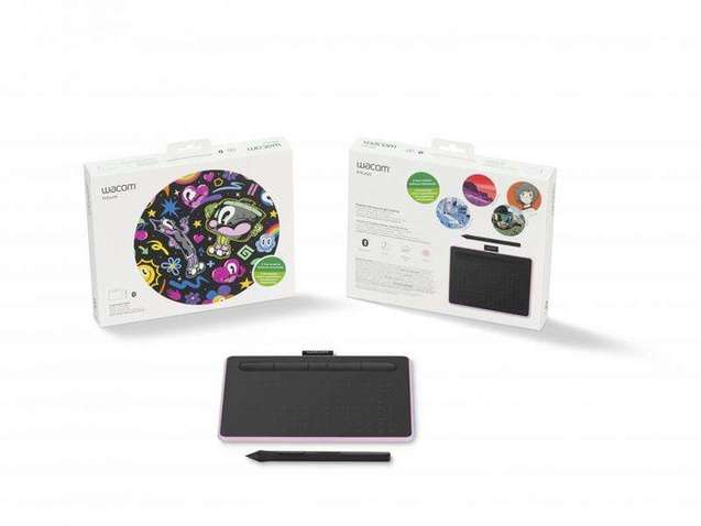 Графічний планшет Wacom Intuos M Bluetooth Pink CTL-6100WLP-N