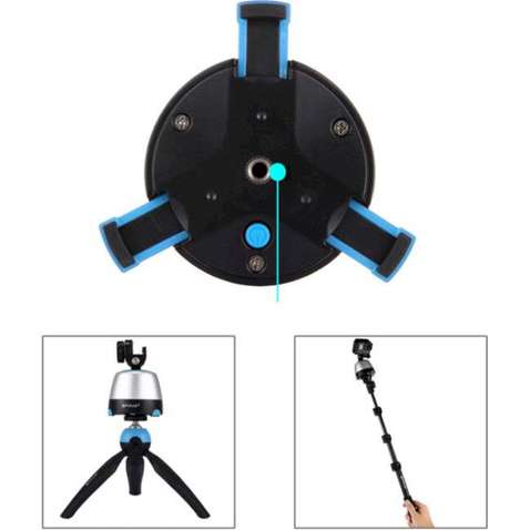 Панорамна головка PULUZ Rotation Panoramic Head with Remote ControllerPuluz PU360L