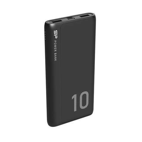 Зовнішній акумулятор 10000mAh Silicon Power GP15 Black