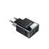 Зарядний пристрій Сетевое зарядное устройство Grand-X (2xUSB 2.4А) Black (CH-50)