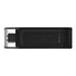 Флешка USB3.2 64GB Type-C Kingston DataTraveler 70 Black (DT70/64GB)