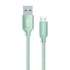 Кабель ColorWay USB-MicroUSB, 1м Mint (CW-CBUM002-MT)