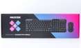 Комплект (Клавіатура + мишка)  Maxxter KMS-CM-02-UA USB Black