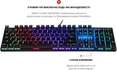 Клавіатура Motospeed CK104 Outemu Red RGB (mtck104cmr) Silver USB