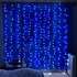 Світлодіодна гірлянда  ColorWay (CW-GW-300L33VWFBL) штора 300LED, 3м, синій колір, 220V