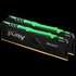 Оперативна пам'ять KINGSTON DRAM 64GB 2666MHz DDR4 CL16 DIMM (Kit of 2) FURY Beast RGB Black Black EAN: 740617319569