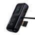 FM-трансмітер BASEUS T-typed S-16 Wireless MP3 Car Charger Black (CCTM-E01)