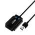 Адаптер Maiwo для підк. 2.5''/3.5'' IDE/SATA HDD/SSD, 5.25'' CD-ROM до портів USB 3.0, БЖ 12В/2А