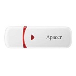 USB флеш накопичувач Apacer 8GB AH333 white USB 2.0 (AP8GAH333W-1)