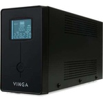 Пристрій безперебійного живлення Vinga LCD 600VA metal case with USB (VPC-600MU)