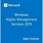 ПЗ для сервера Microsoft Windows Rights Mgmt Services CAL 2019 SNGL OLP NL UsrCAL (T98-02901)