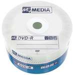 Диск DVD MyMedia DVD-R 4.7GB 16X Wrap MATT SILVER 50шт (69200)