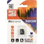 Карта пам'яті Mibrand 32GB microSDHC class 10 UHS-I (MICDHU1/32GB)