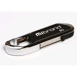 USB флеш накопичувач Mibrand 8GB Aligator Black USB 2.0 (MI2.0/AL8U7B)