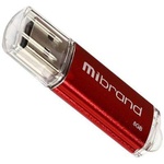 USB флеш накопичувач Mibrand 8GB Cougar Red USB 2.0 (MI2.0/CU8P1R)