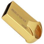 USB флеш накопичувач Mibrand 16GB Hawk Gold USB 2.0 (MI2.0/HA16M1G)