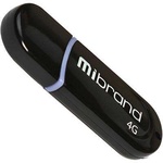 USB флеш накопичувач Mibrand 4GB Panther Black USB 2.0 (MI2.0/PA4P2B)