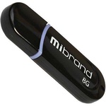 USB флеш накопичувач Mibrand 8GB Panther Black USB 2.0 (MI2.0/PA8P2B)