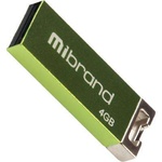 USB флеш накопичувач Mibrand 4GB Сhameleon Light Green USB 2.0 (MI2.0/CH4U6LG)