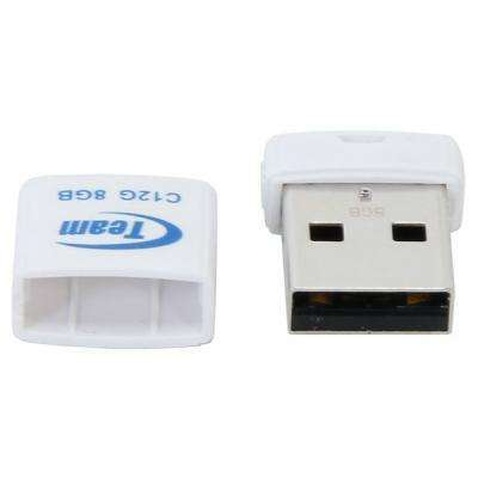 USB флеш накопичувач Team 8GB C12G White USB 2.0 (TC12G8GW01)