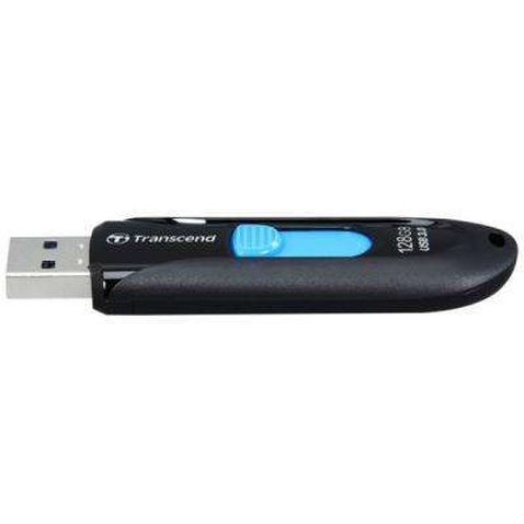 USB флеш накопичувач Transcend 128GB JetFlash 790 Black USB 3.0 (TS128GJF790K)