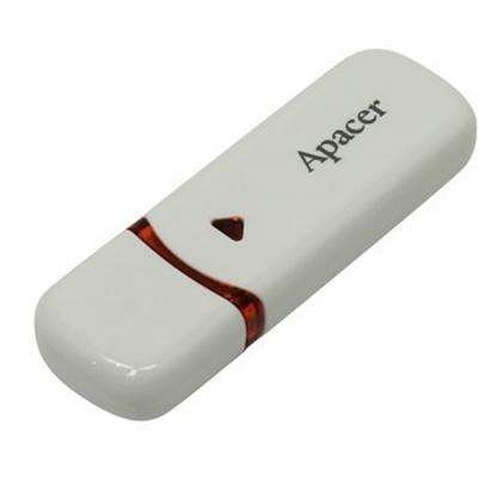 USB флеш накопичувач Apacer 8GB AH333 white USB 2.0 (AP8GAH333W-1)