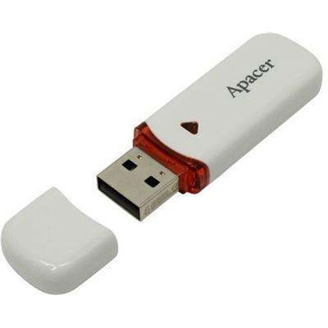 USB флеш накопичувач Apacer 32GB AH333 white USB 2.0 (AP32GAH333W-1)