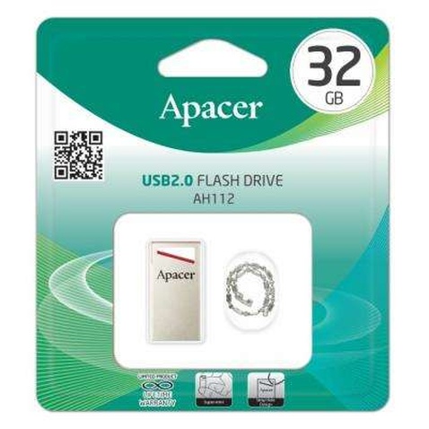 USB флеш накопичувач Apacer 32GB AH112 USB 2.0 (AP32GAH112R-1)