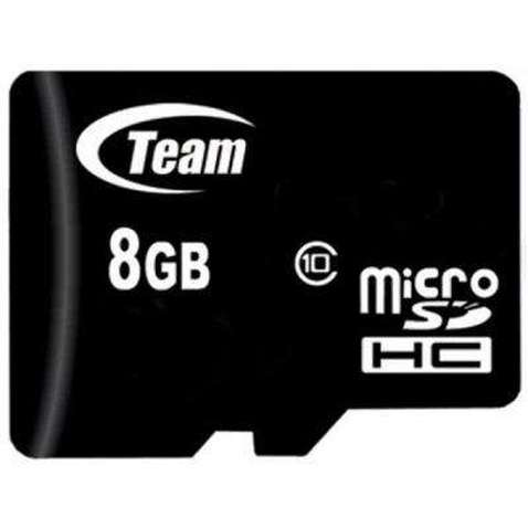 Карта пам'яті Team 8GB microSDHC Class10 (TUSDH8GCL1002)