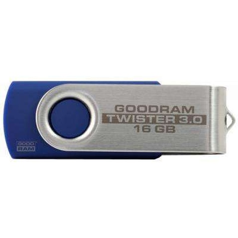 USB флеш накопичувач Goodram 16GB Twister Blue USB 2.0 (UTS2-0160B0R11)