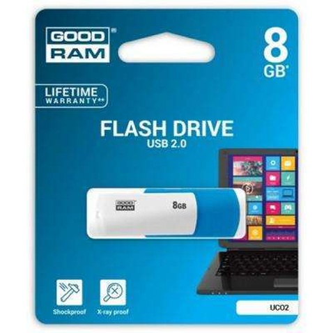 USB флеш накопичувач Goodram 8GB COLOUR MIX USB 2.0 (UCO2-0080MXR11)