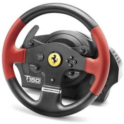 Кермо ThrustMaster T150 Ferrari Wheel with Pedals (4160630)