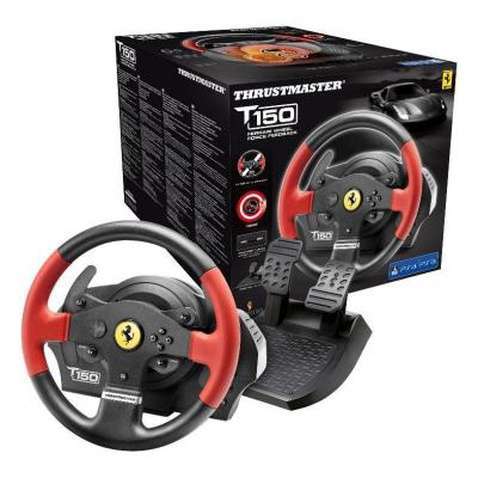 Кермо ThrustMaster T150 Ferrari Wheel with Pedals (4160630)