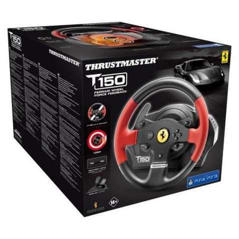 Кермо ThrustMaster T150 Ferrari Wheel with Pedals (4160630)