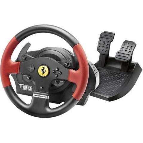 Кермо ThrustMaster T150 Ferrari Wheel with Pedals (4160630)