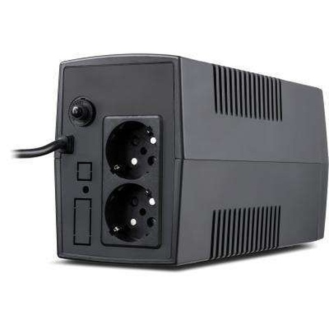 Пристрій безперебійного живлення Vinga LED 600VA plastic case (VPE-600P)