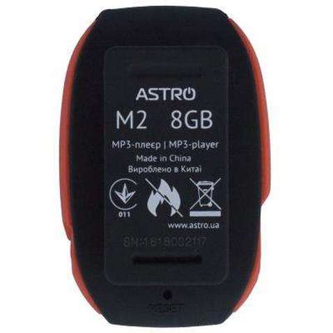 MP3 плеєр Astro M2 Black/Red
