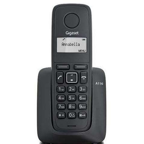 Телефон DECT Gigaset A116 Black (S30852H2801S301)