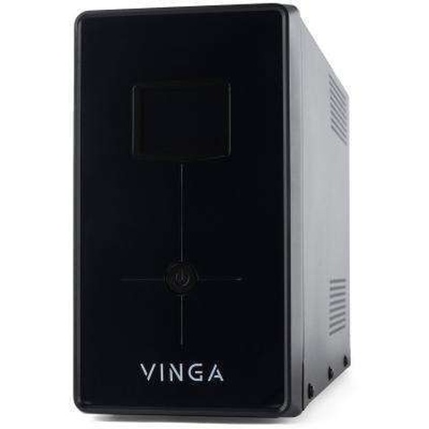 Пристрій безперебійного живлення Vinga LCD 2000VA metall case (VPC-2000M)