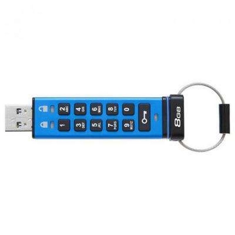 USB флеш накопичувач Kingston 8GB DataTraveler 2000 Metal Security USB 3.0 (DT2000/8GB)