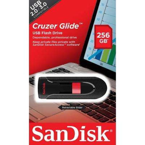 USB флеш накопичувач SanDisk 256GB Cruzer Glide USB 3.0 (SDCZ60-256G-B35)