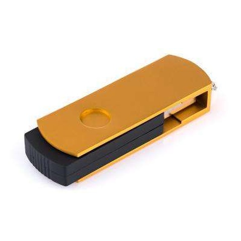 USB флеш накопичувач eXceleram 16GB P2 Series Gold/Black USB 3.1 Gen 1 (EXP2U3GOB16)