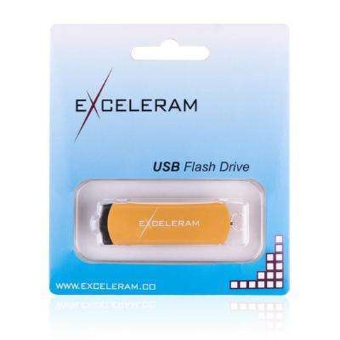 USB флеш накопичувач eXceleram 16GB P2 Series Gold/Black USB 3.1 Gen 1 (EXP2U3GOB16)