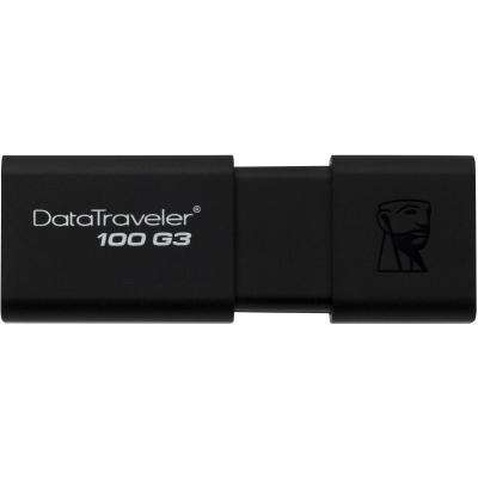 USB флеш накопичувач Kingston 256GB DT 100 G3 Black USB 3.0 (DT100G3/256GB)